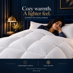 Dormira™ Down Feather Duvet – Luxury All-Season Warm & Lightweight Comforter