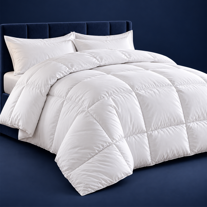 Dormira™ Down Feather Duvet – Luxury All-Season Warm & Lightweight Comforter
