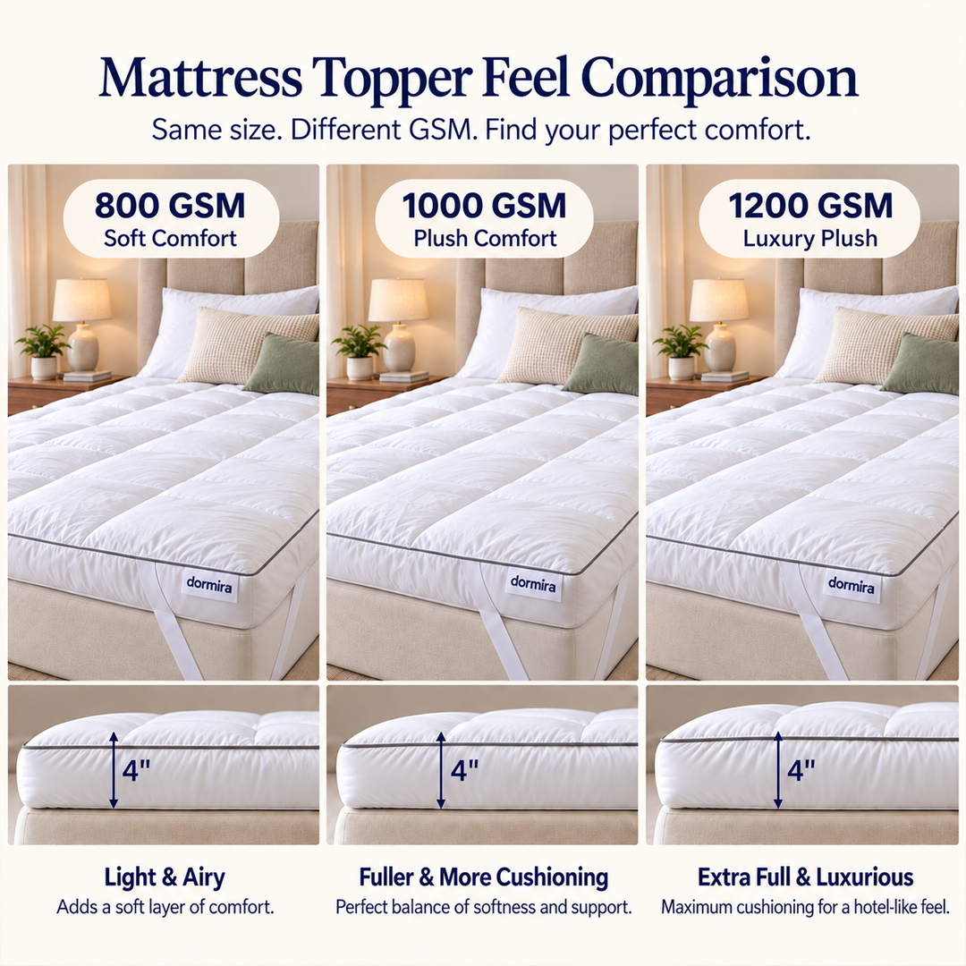 Dormira™ Luxury Mattress Topper