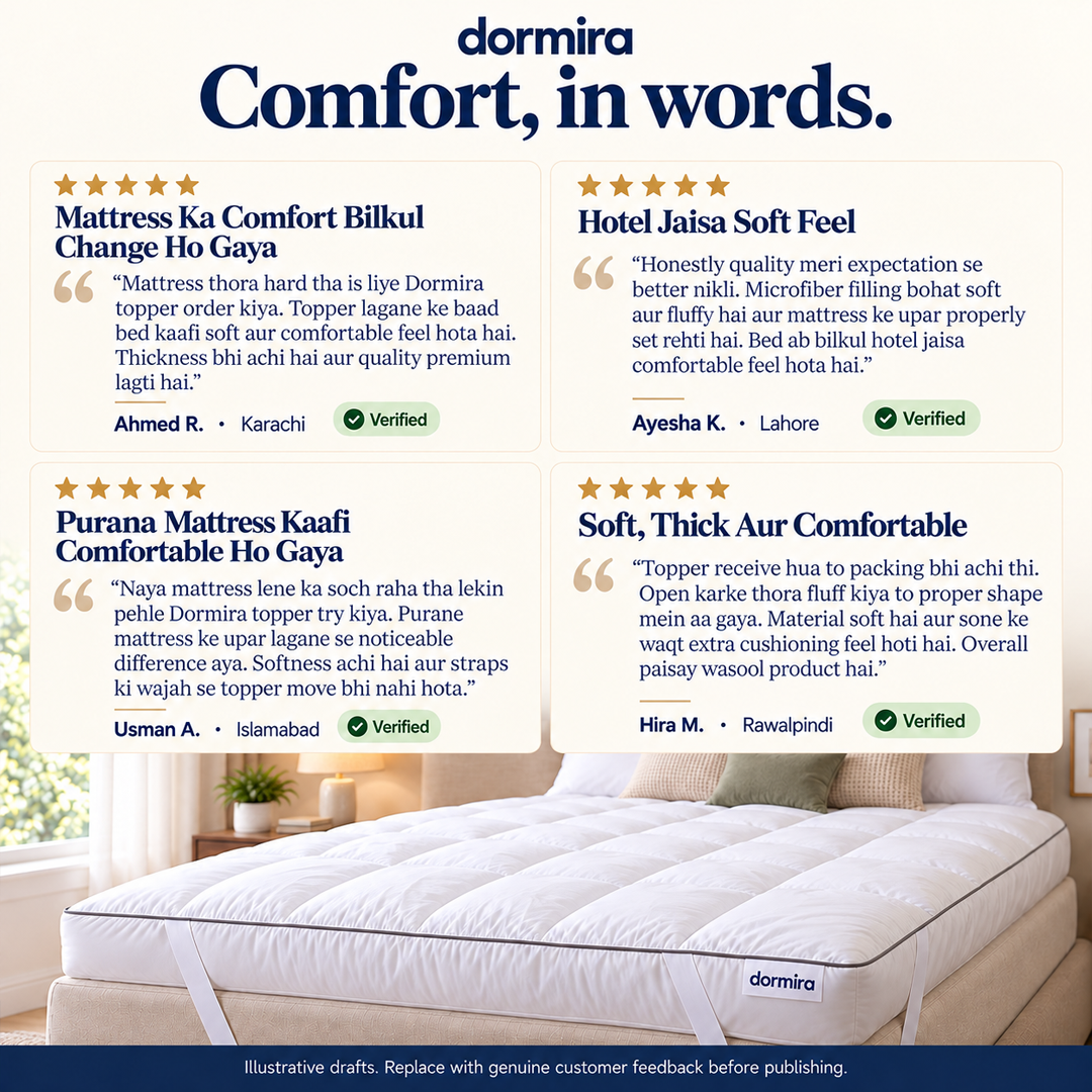Dormira™ Luxury Mattress Topper
