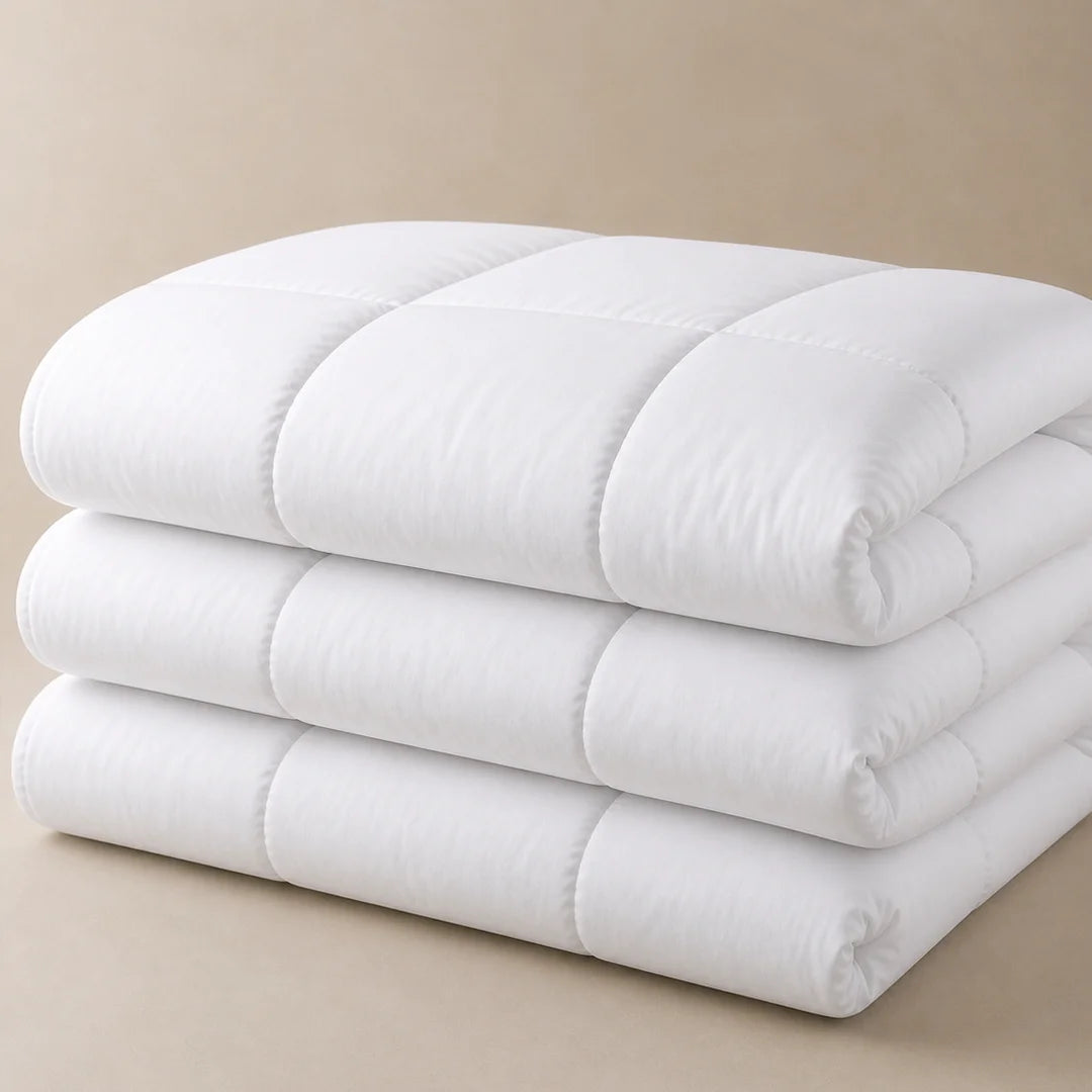 Dormira™ Down Feather Duvet – Luxury All-Season Warm & Lightweight Comforter