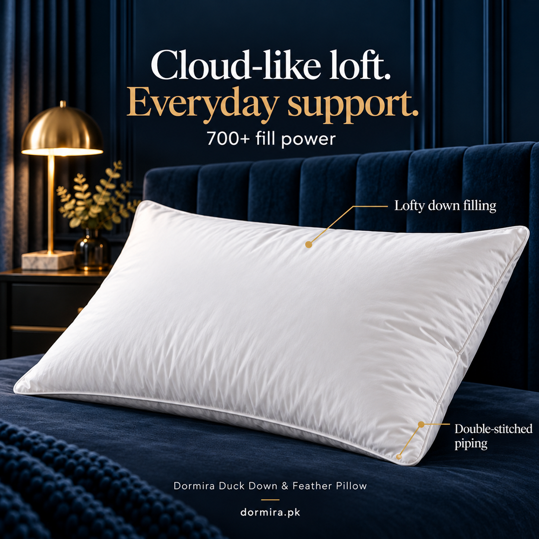 Duck Down & Feather Pillow 