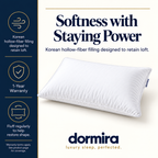 Dormira™ Korean Hollow Fiber Pillow