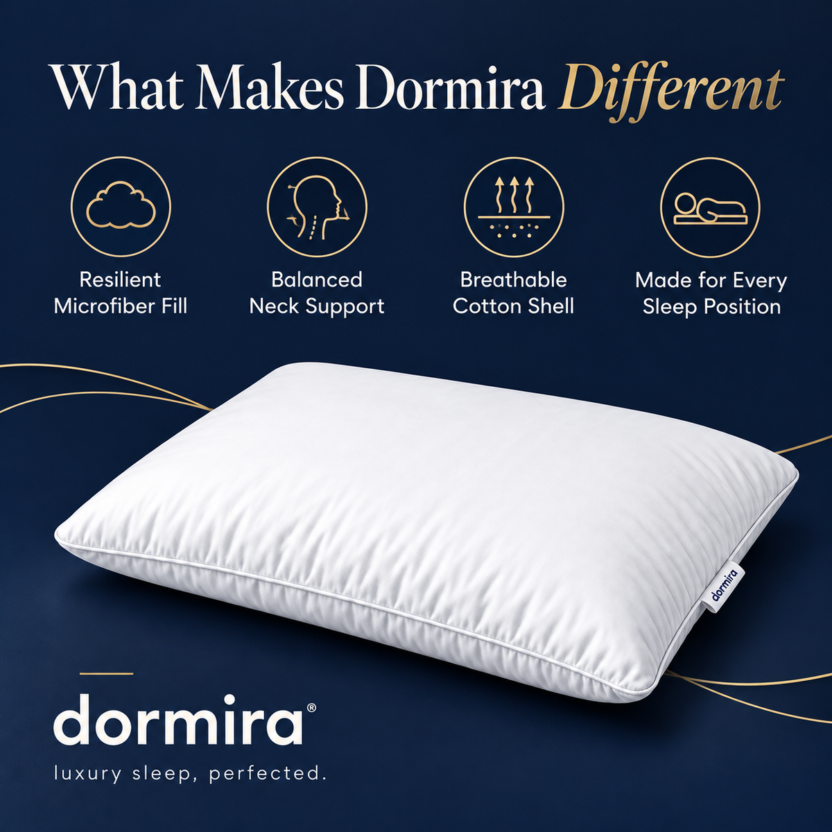 Dormira™ MicroFiber Pillow